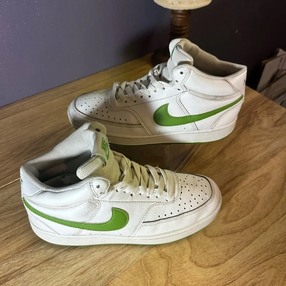 Nike Gray and White Sneakers